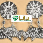 aretes peces sol